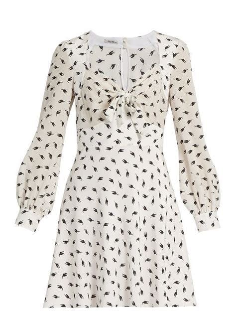 Miu Miu Cat Print Dresses for Women 